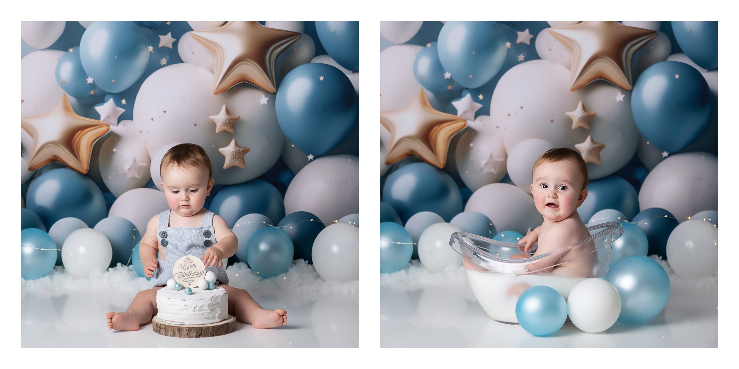 Photographe Bourges bébé 1 an Studio des petits moineaux