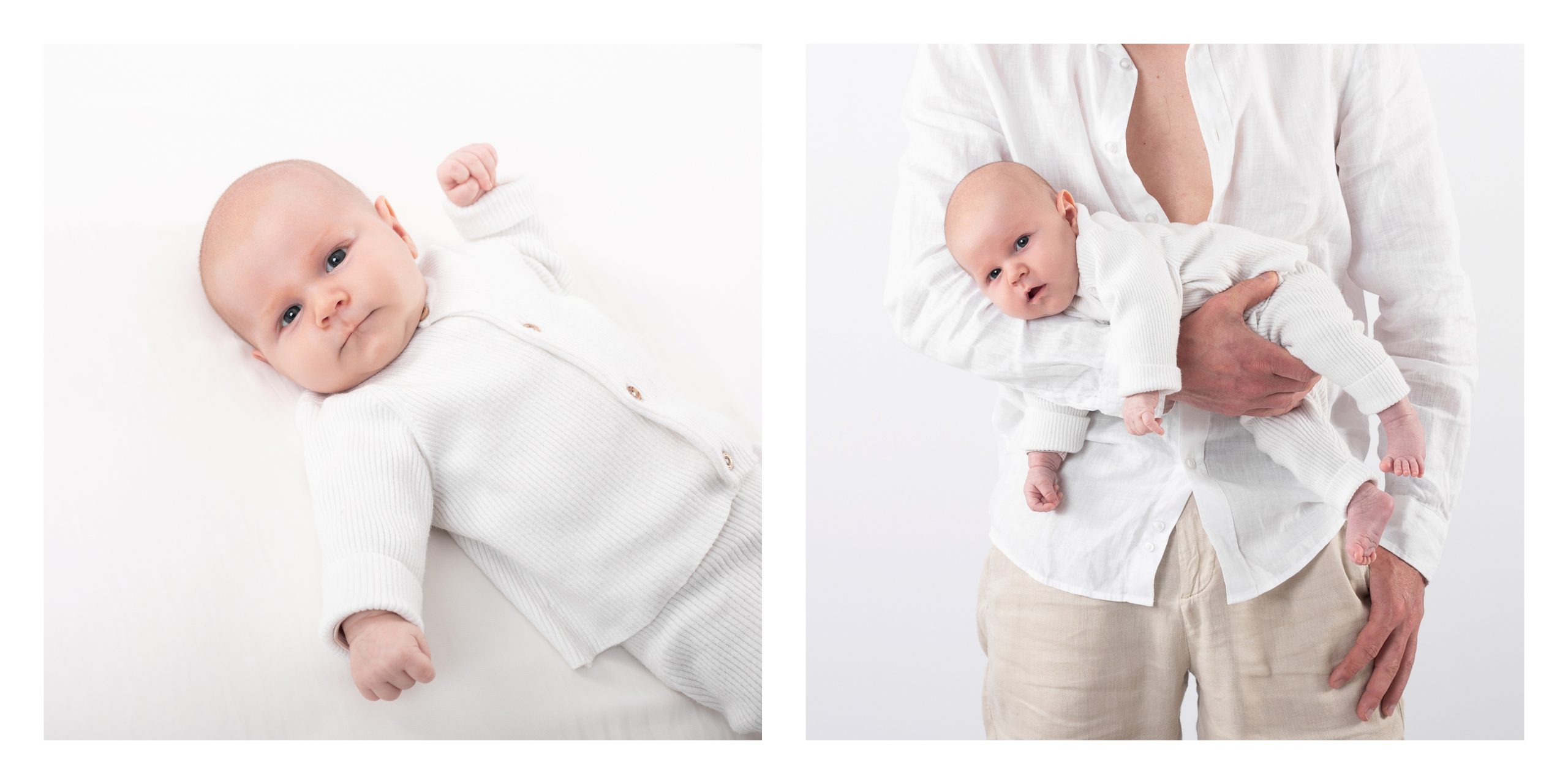 Photographe fond blanc à Baugy photographe naissance à Bourges