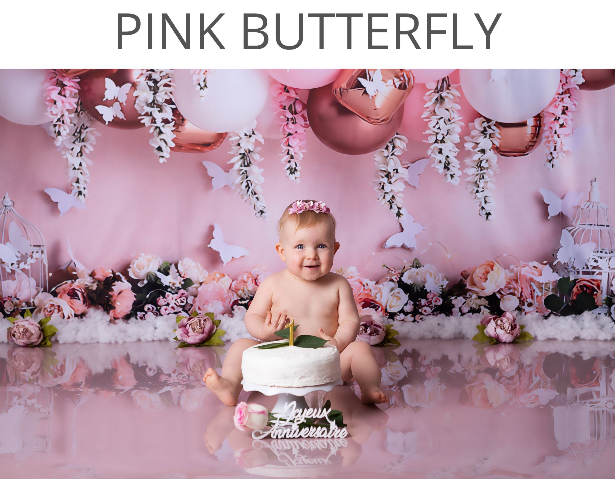 pink butterfly