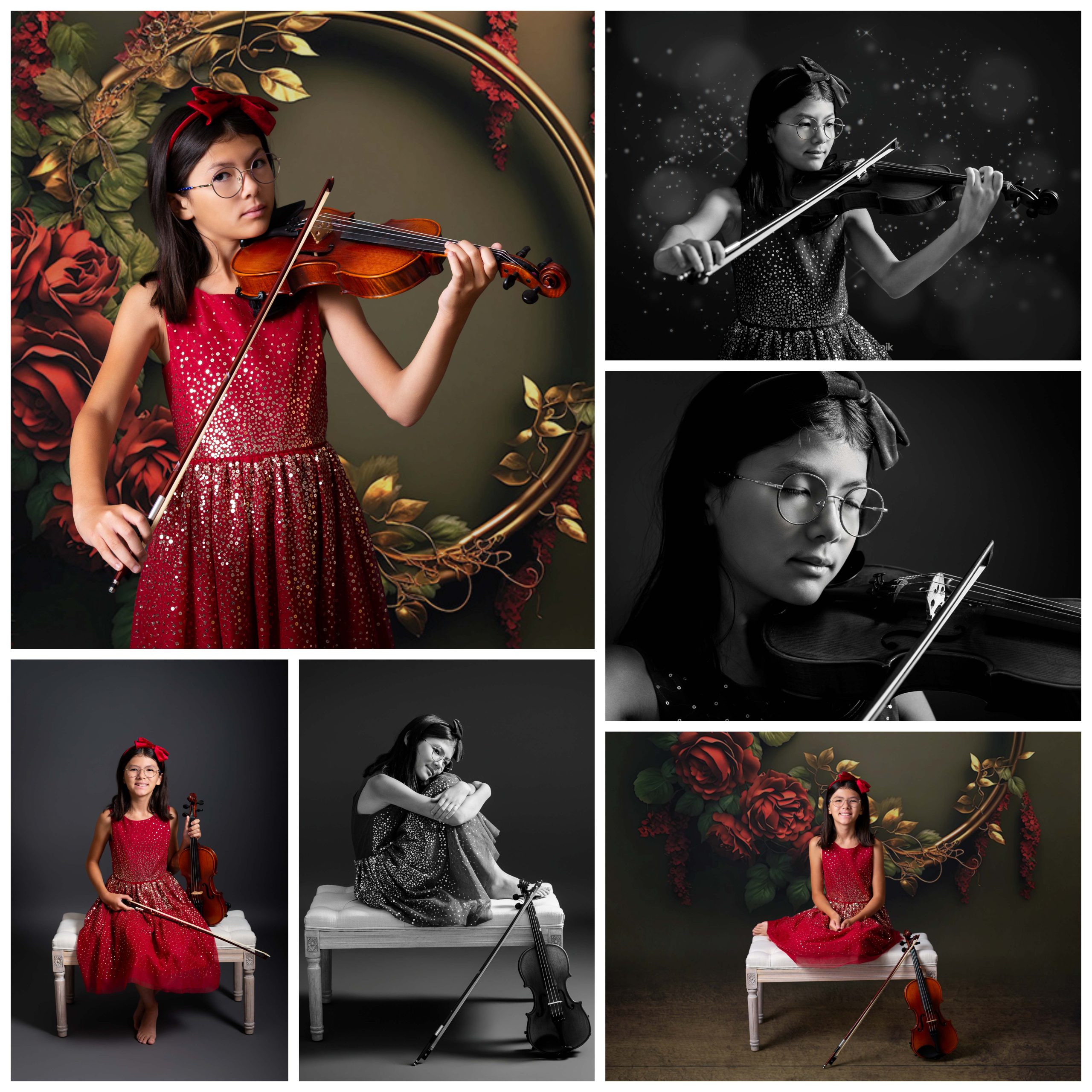 Photo shooting violoniste