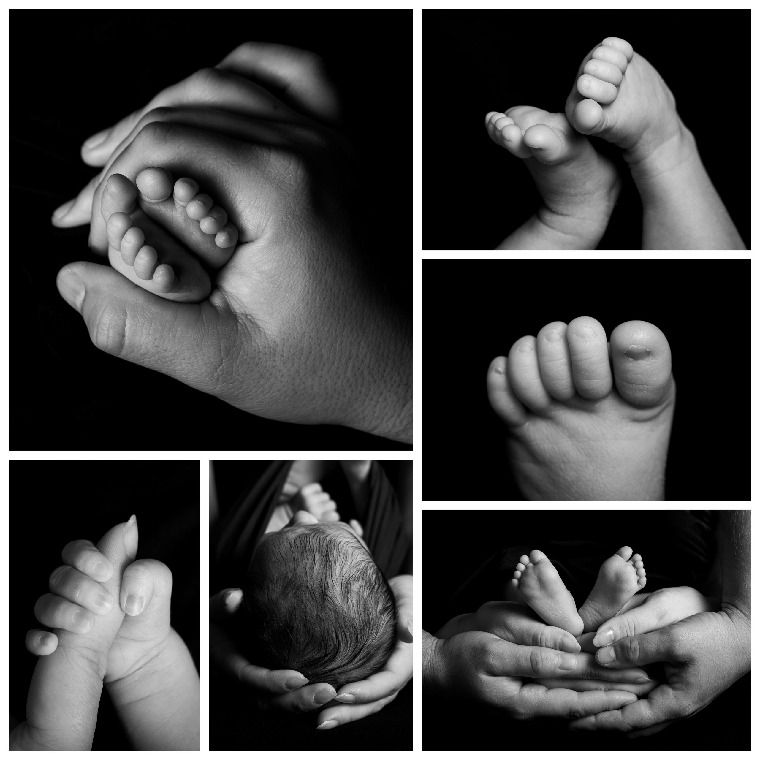 shooting-photo-mains-bébé pieds et mains d'un nouveau-né photographiés lors d'un shooting naissance