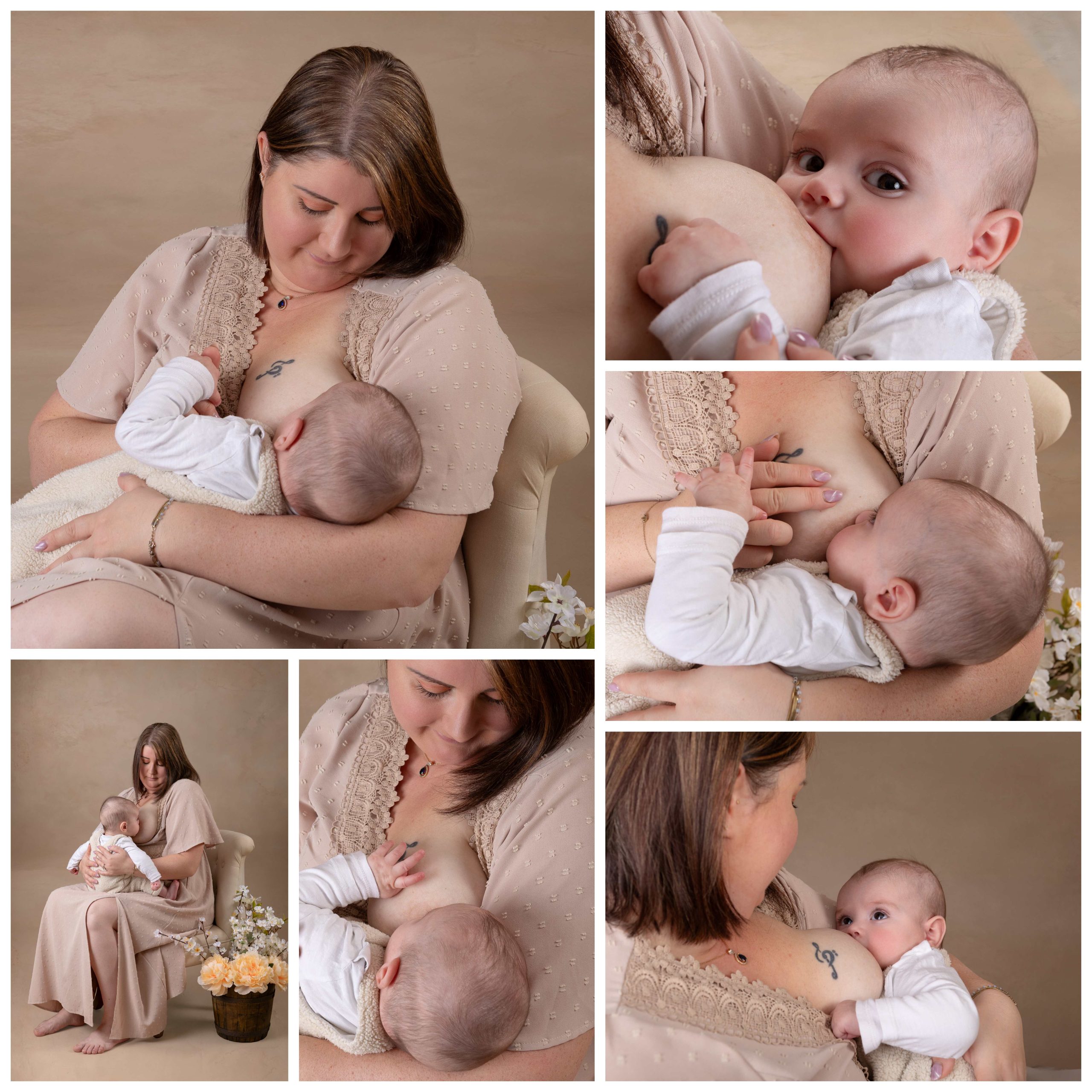 Séance photo allaitement à Baugy Bourges Nevers