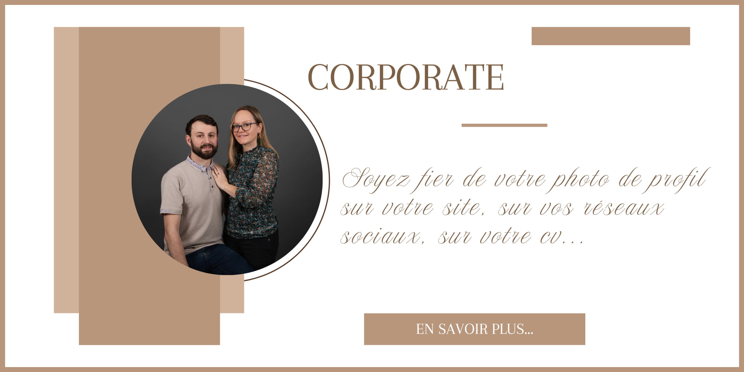Photographe corporate photo professionnelle photo cv linkedin reseaux sociaux studio photo à Baugy Bourges Nevers