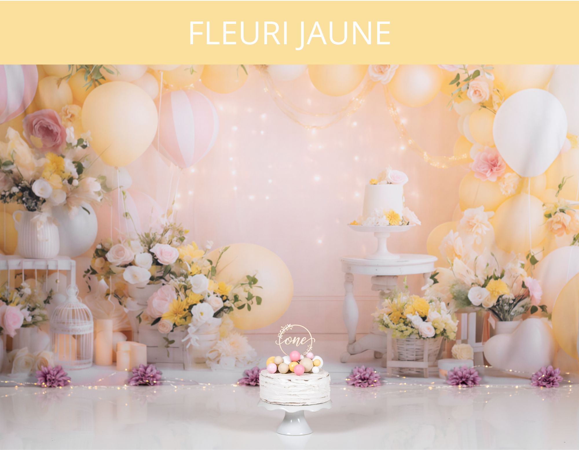 fleuri jaune