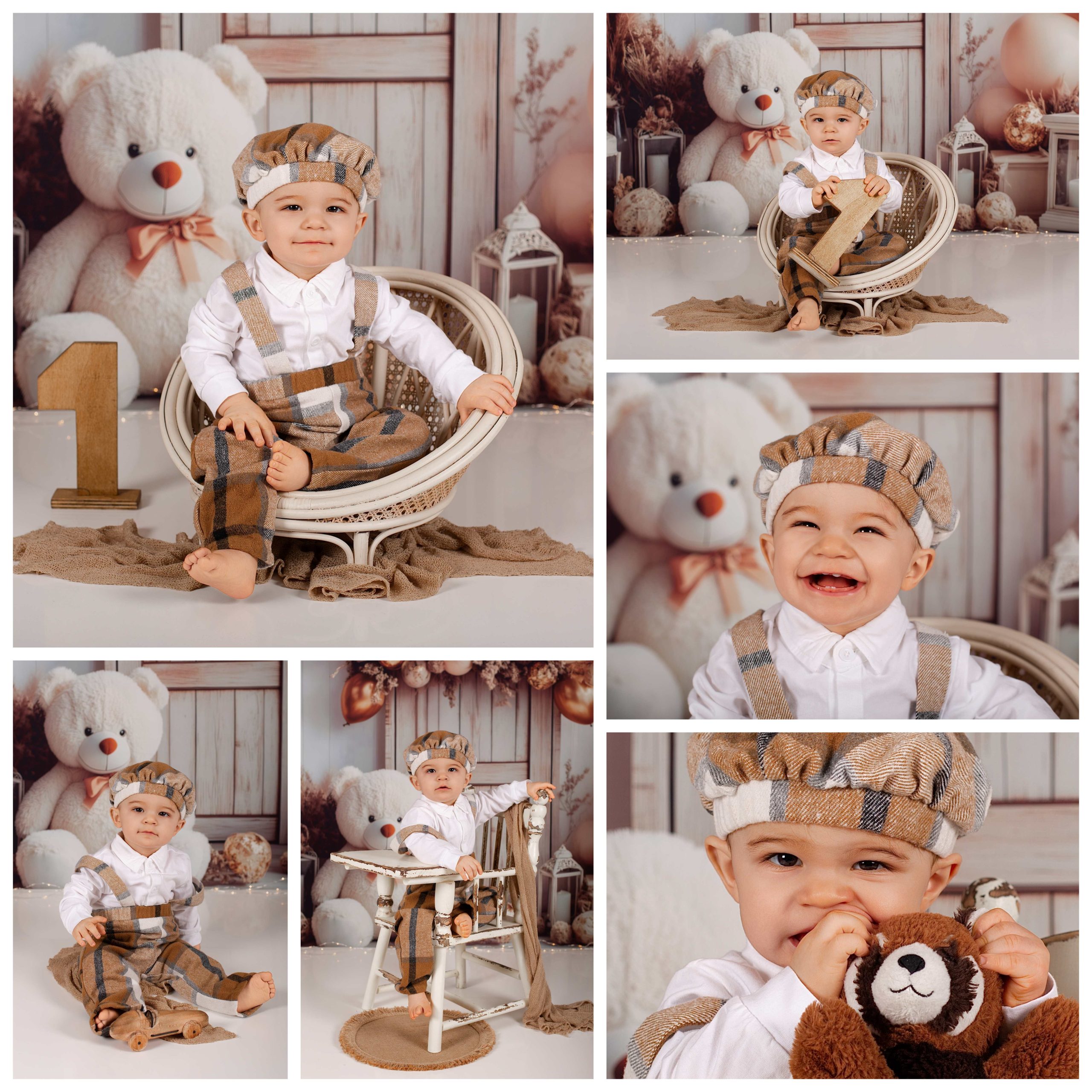 shooting photo pour anniversaire enfant 1 an en studio photo chez photographe à baugy bourges nevers