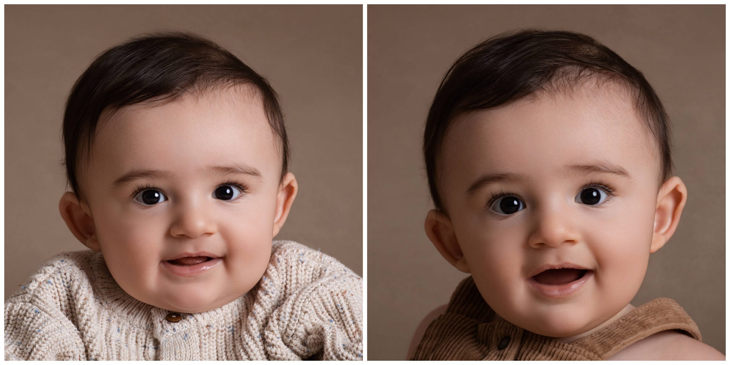 photographe-studio-baugy portrait photo visage serré en gros plan d'un enfant