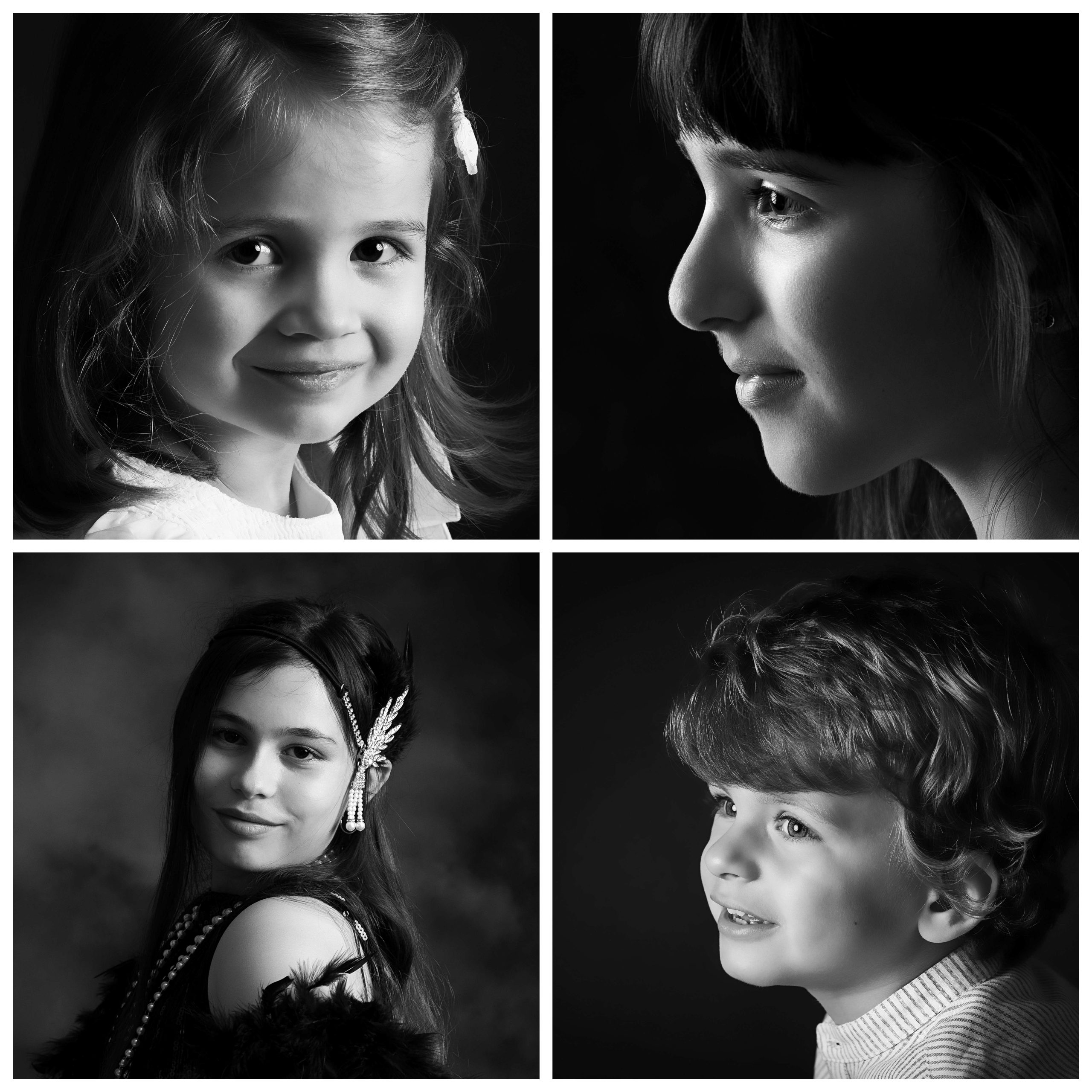 studio-photo-baugy-cher Shooting photo en noir et blanc d'enfants photographiés par le studio photo des petits moineaux à Nevers